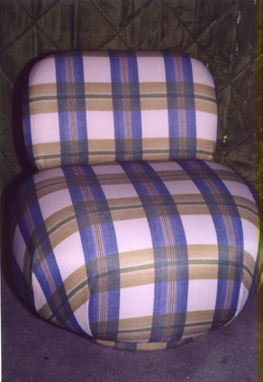 Plaid chair